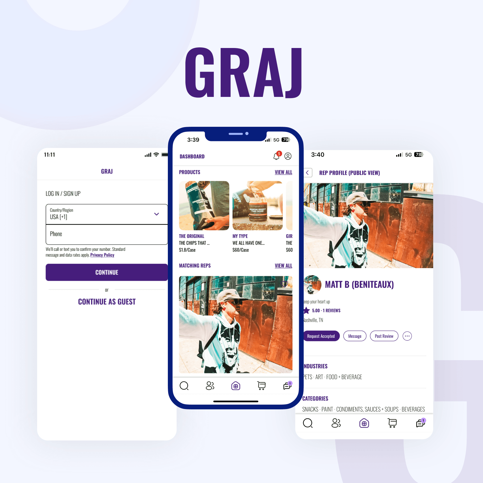GRAJ - iOS & Android