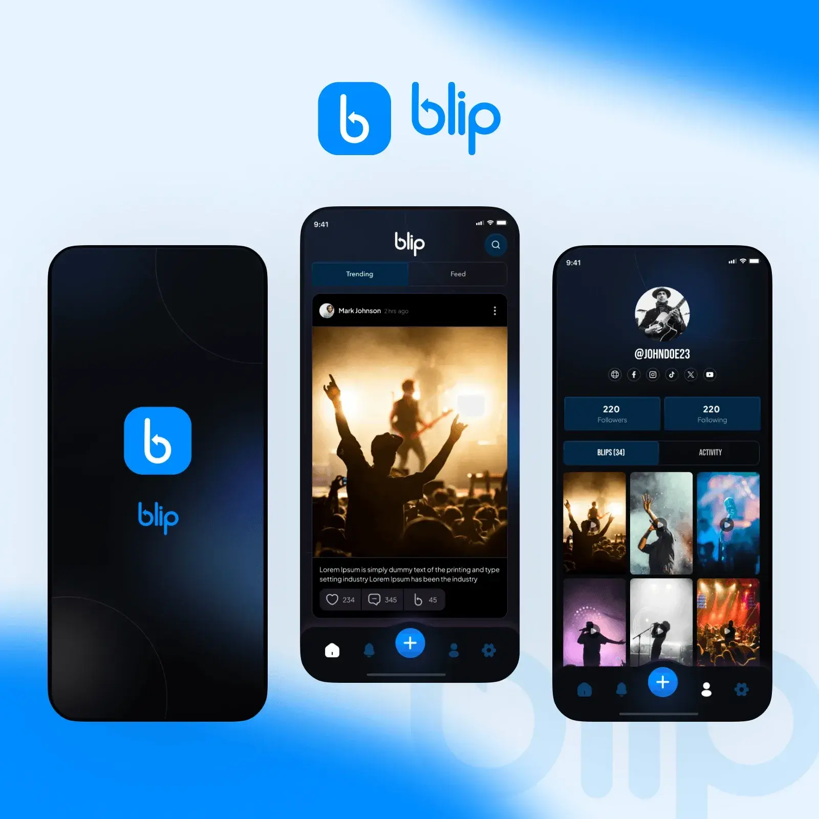 Blip website