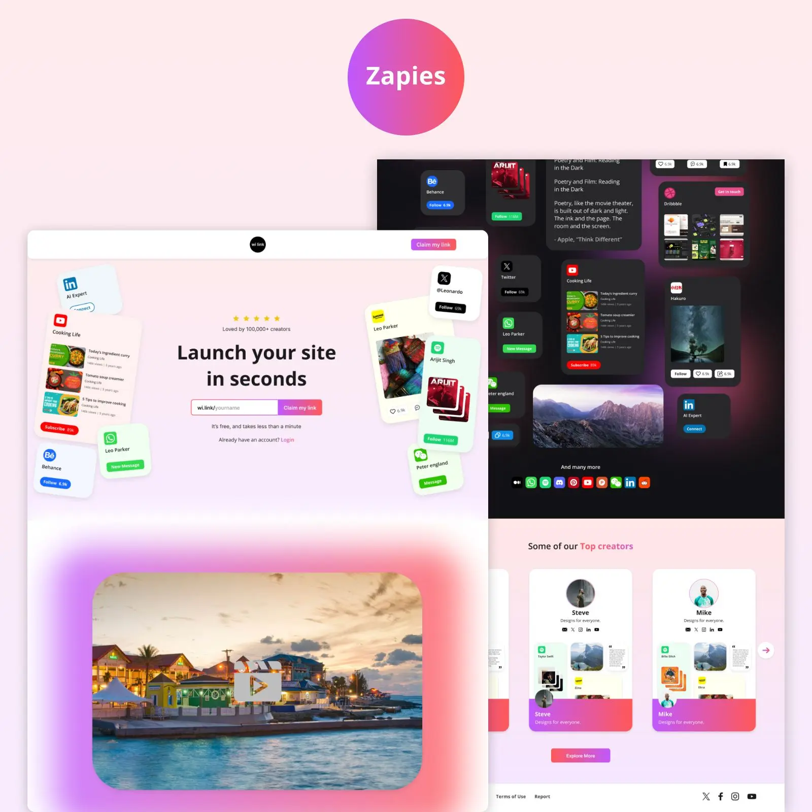 Zapies Biolink Builder